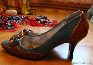 Туфли женские,35-36 размер,хорошее состояние,небольшой каблук - Изображение #1, Объявление #214288