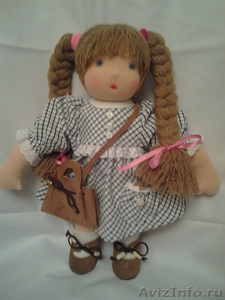 Кукла Конопушка, игровая,текстильная в вальдорфском стиле - Изображение #1, Объявление #626584