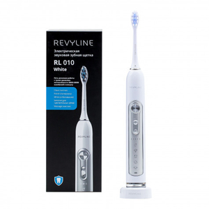 Электрическая зубная щетка Revyline RL 010 в белом корпусе с 3 насадками - Изображение #1, Объявление #1731825